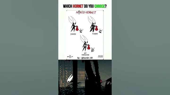 Fanon Hornet Vs Canon Hornet - Hollow Knight Silksong