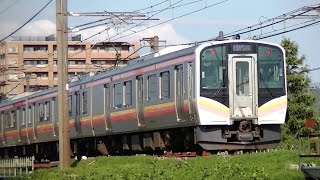 E129系B21編成 信越本線下り普通451M 新潟→村上