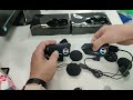1/2Pcs Motorcycle Helmet Bluetooth Intercom Headset Wireless Interpho