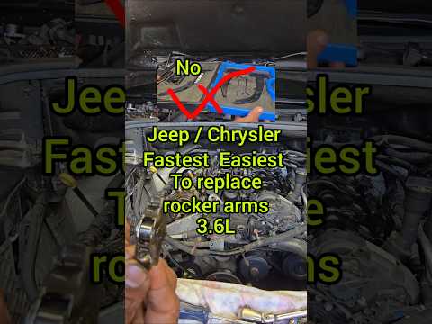 3.6L Chrysler rocker arms | easiest way to replace