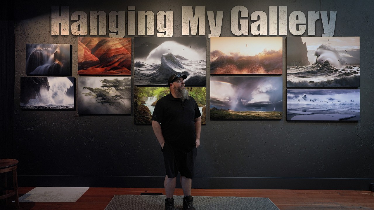 Развешивание фотографий в моей галерее! // Создание фотогалереи