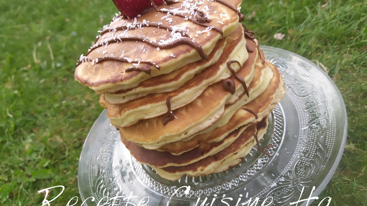 🥞 Pancakes hyper moelleux au lait concentré sucré 🥞