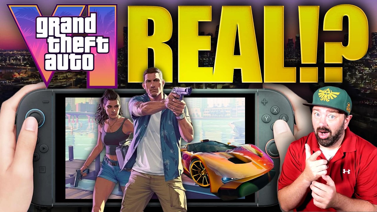 Thumbnail for GTA 6 on Switch 2 in 2027? This Leak is INSANE!🔥