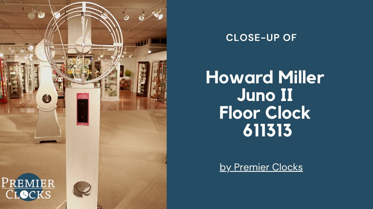 Howard Miller Juno II Modern Grandfather Clock 611313 at Premier Clocks