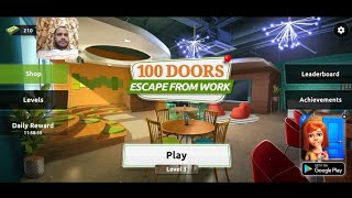 🚪100 Doors Escape From Work Level 3