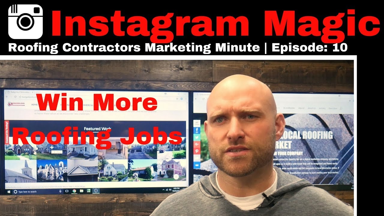 Roofing Contractors Marketing Minute | Episode 10: Instagram Magic