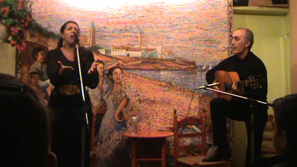 Amara Román. Peña José Mercé de Chipiona cantando por Bulerias de Jerez