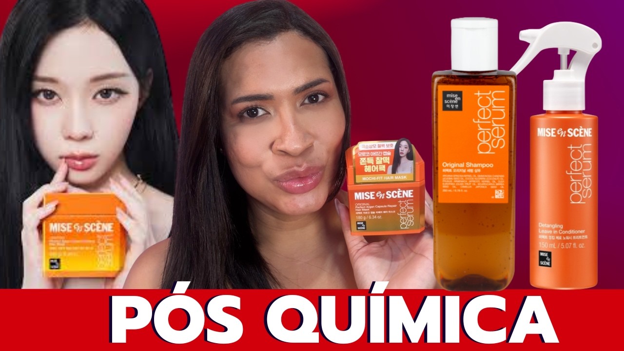 TRATAMENTO PÓS QUÍMICA MISE EN SCÉNE PERFECT ARGAN CAPSULE - DENI DIAMOND