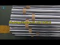 Chrome Plated Bars, Hydraulic Piston Rods, Solid & Hollow Shafts – In Stock & Custom