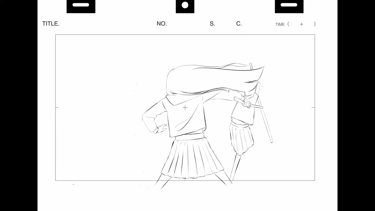 Swordplay rough animation