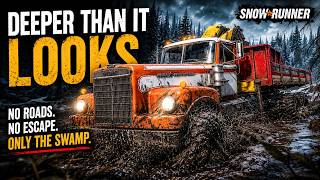 SnowRunner Realistic Mud Physics | Can This Truck Survive?