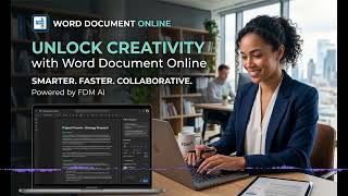 Word Document Online By FDM AI