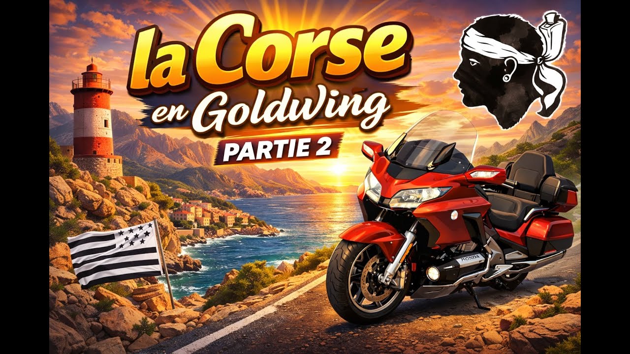 Corse hors saison en Goldwing : routes parfaites, pas de monde