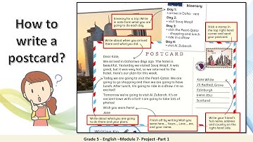 Grade 5 English Module 7 Project Part 1