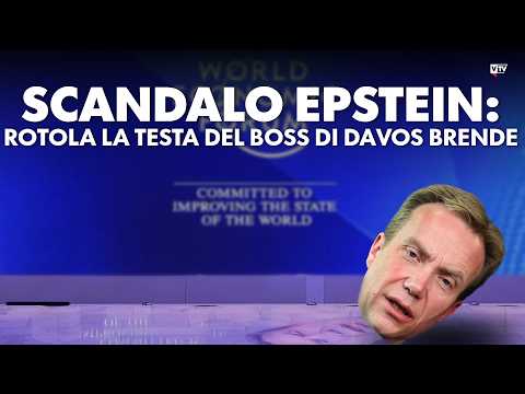 Video Scandalo Epstein. Rotola la testa del boss di Davos Brende - Dietro il Sipario - Talk show