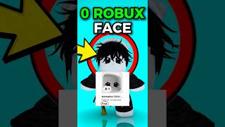 FREE CUTE FACE ON ROBLOX!🔥😯 #freeitemsonroblox2025 #freefaceonroblox #robloxfreeitems