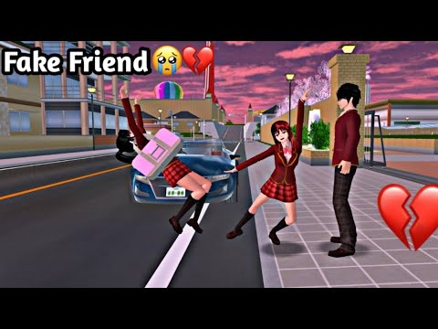 FAKE FRIEND💔 || SAKURA SCHOOL SIMULATOR Sad Short Story (1/3) (Re-upload)