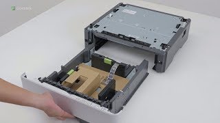 Mx321Mx421Mx521Mx522Mx622 Seriesinstalling The Optional Tray