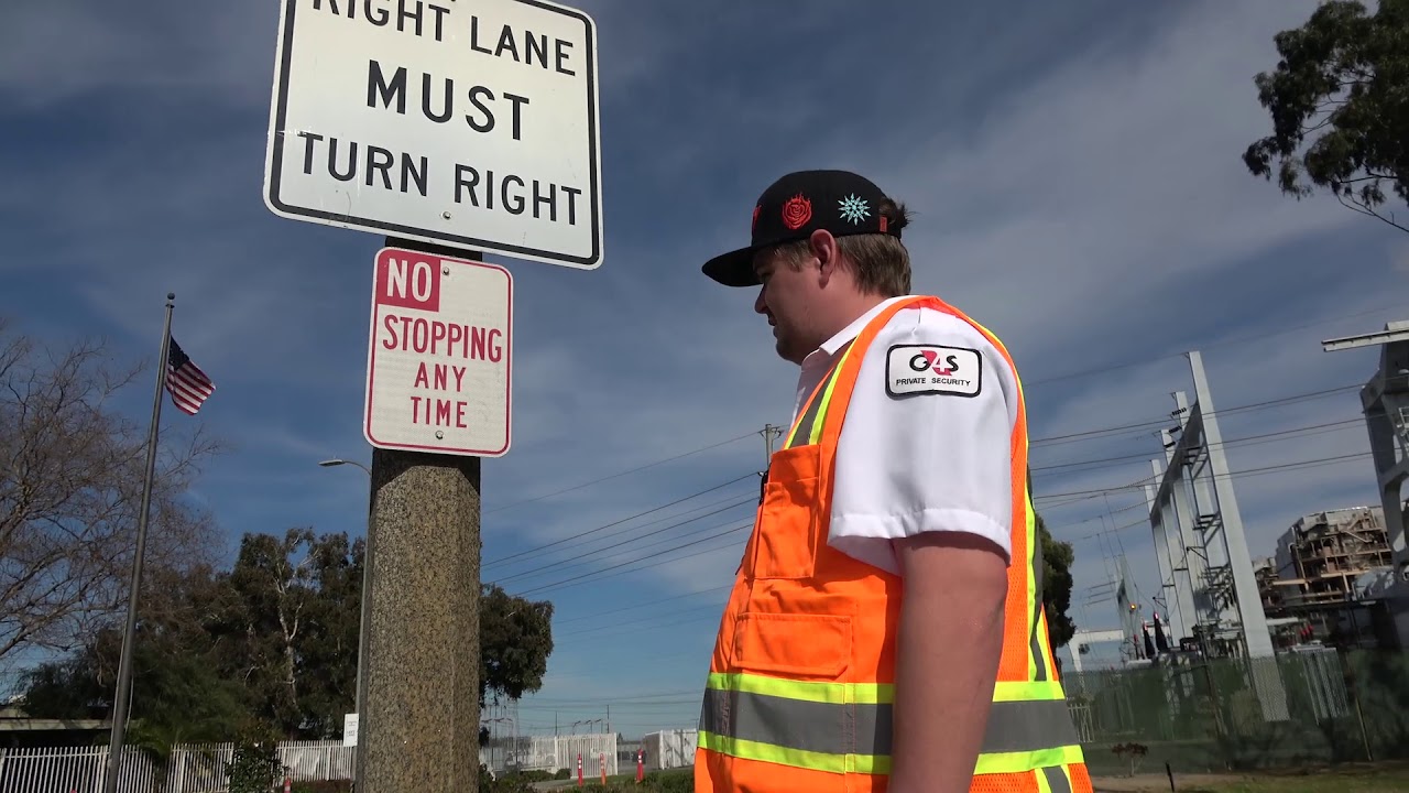 SECURITY GUARD GETS HELP PART 1 YouTube