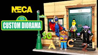 Sesame Street DIORAMA For Neca Figures