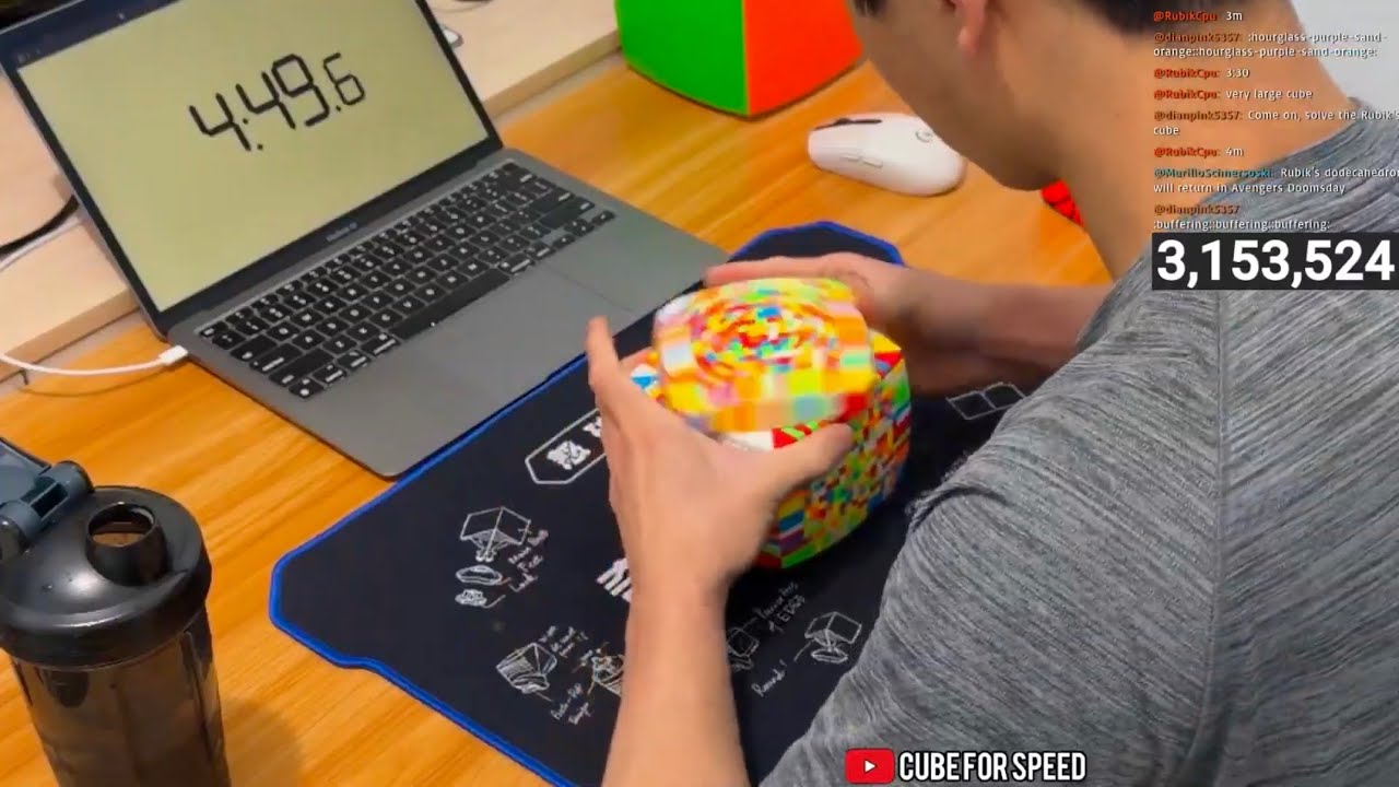 FINALLY!!! 17x17 Rubik’s Cube Solved in Under 1 Hour 30 Minutes!