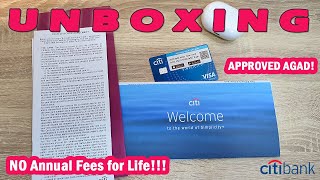 Citibank Simplicity+ Credit Card Unboxing Approved Agad!