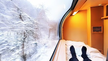 搭乘日本著名卧铺列车 - 日出特快 | 东京至出云 | 4K 旅行 Vlog