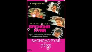 Mere Liye Tu Tere Liye Mein (Sachcha Pyar 1992) SPB & Asha Ji (ANAND MILIND) Remastered with 320kbps