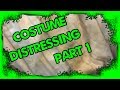 costume distressing techniques