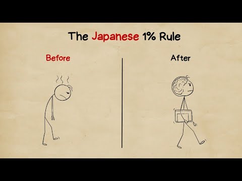 The Japanese 1% Rule That Will Change Your Life