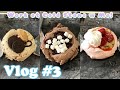 work vlog #3 // rainy day at cold stone // ASMR