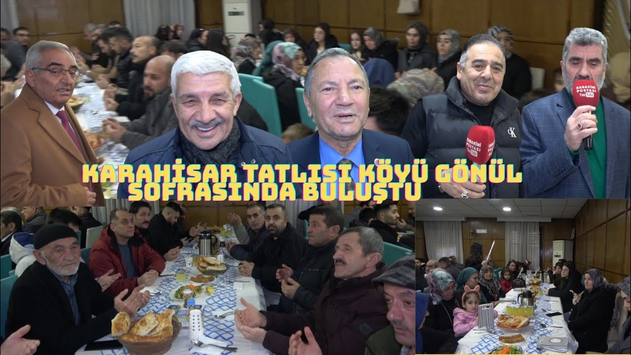 İFTARI BEKLERKEN Ankara’da Yozgat Rüzgarı: Karahisar Tatlısı Köyü Gönül Sofrasında Buluştu