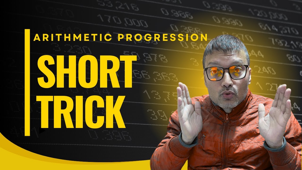 Super Short Tricks | Arithmetic Progression | Class - 10th | Manhas ...
