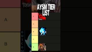 ASYM GAME TIER LIST… #bitebynight #roblox #forsaken #outcomememories
