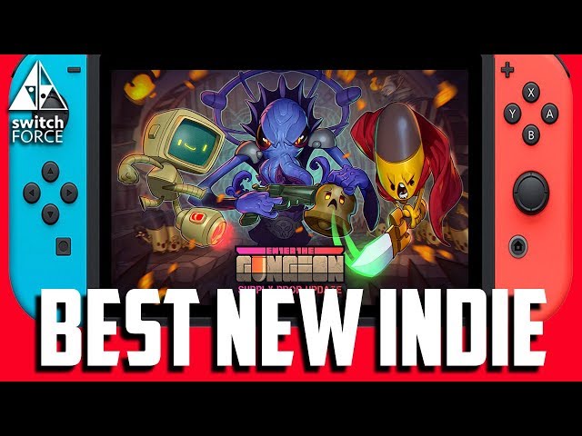BEST NEW INDIE - Enter The Gungeon Switch Gameplay + Impressions