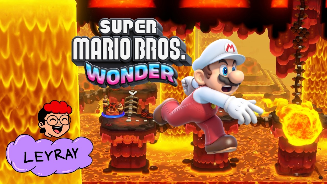 Lava World Speedrun Attempts… Gone WRONG(Super Mario bros Wonder EP-7)