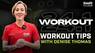 Workout Tips for CrossFit Open Workout 24.1 by CrossFit 33,171 views 2 months ago 3 minutes, 37 seconds