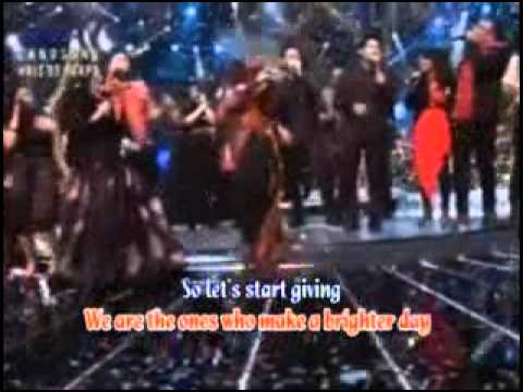 We Are The World   Lirik   lagu penutup x factor Indonesia