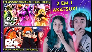 REACT SpeedLord - AKATSUKI - ESPECIAL 100K | Flash Beats / Rap da Akatsuk | ORION MC (2 em 1)