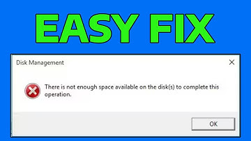How To Fix There is Not Enough Space on the Disk to Complete This Operation