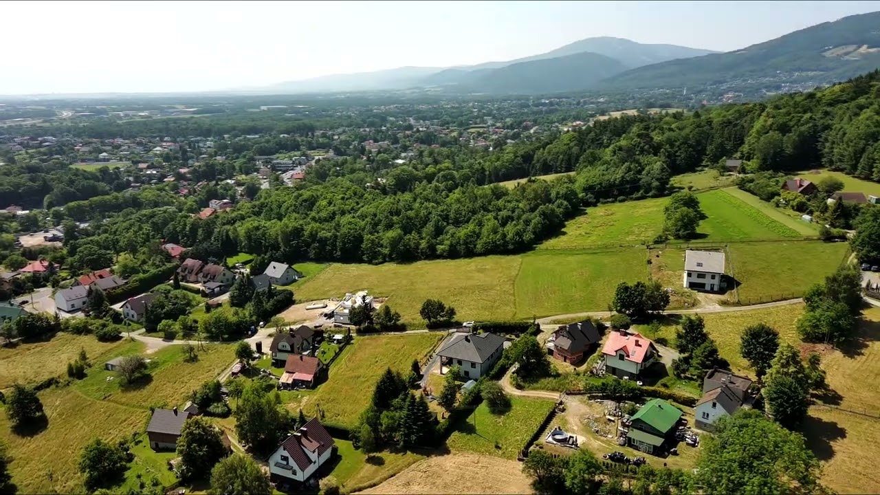 Dom z panoramicznym widokiem na Beskidy | 242,85 m² | Działka 1450 m² | gm. Wilkowice | Bystra