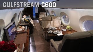 Gulfstream Unveils a Redesigned G600 Business Jet Cabin Interior – AIN