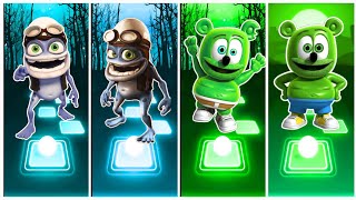 Crazy Frog Exe Crazy Frog Gummy Bear Exe Gummy Bear Song Cover Tiles Hop Edm Rush