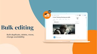 Bulk course activity editing