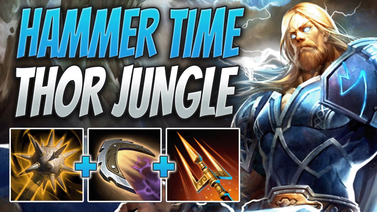 ВРЕМЯ МОЛОТА! Геймплей Thor Jungle | SMITE 2 Conquest