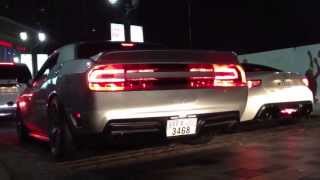 Dodge Challenger SMS Exhaust Sound - Marina Walk at Dubai