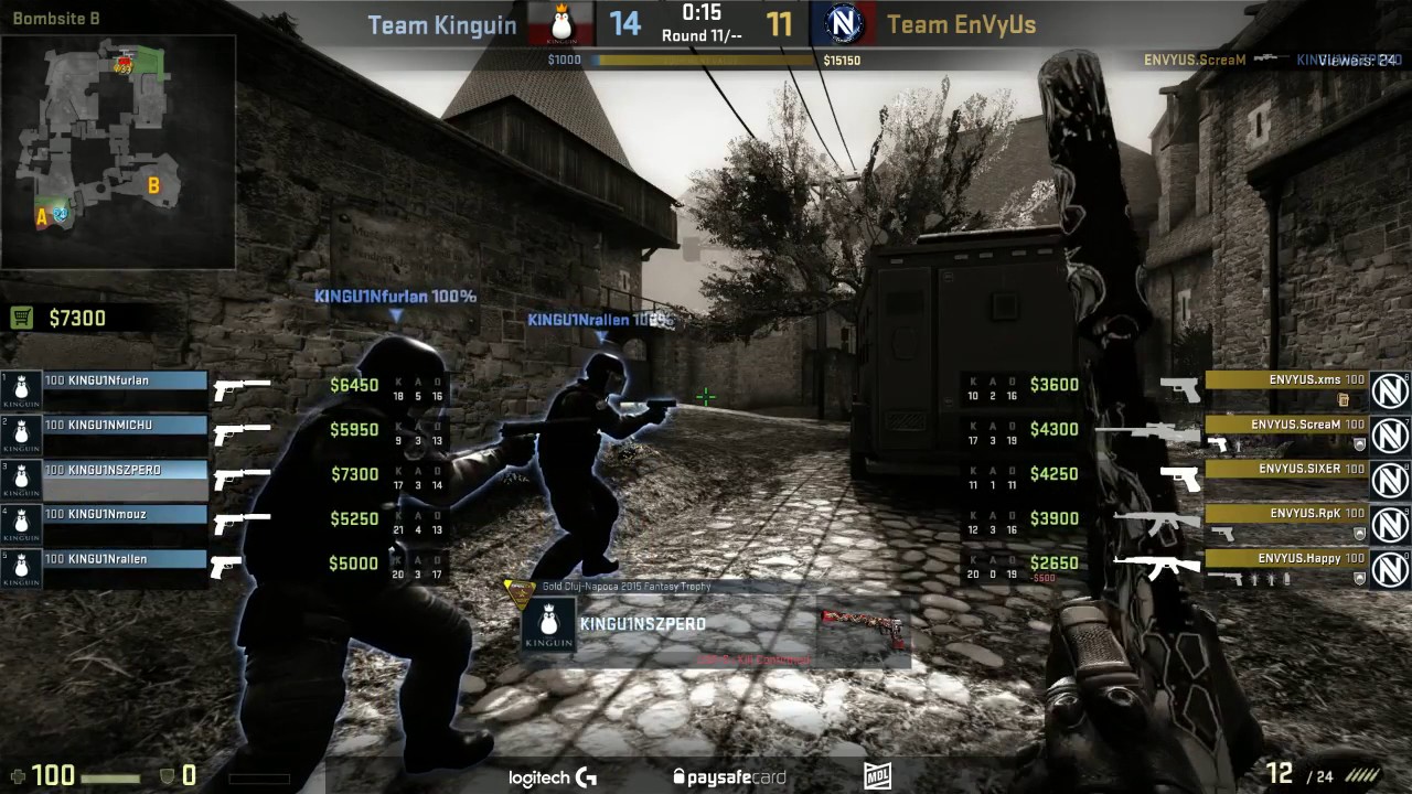 CS:GO - SZPERO Ultimate Defuse and Scream Fail - Team Kinguin vs EnVyUs ...