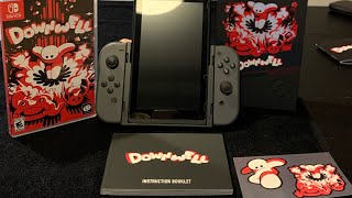 Downwell switch special reserve games unboxing + flip grip review/gameplay