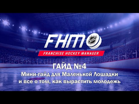 Видео: Franchise Hockey Manager - ГАЙД №4 / Развитие молодежи