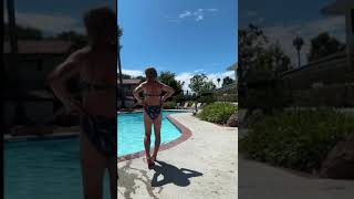 Christina Flaunting My Hot Little Body In This Tiny Little Bikini. My New Friend Likes It